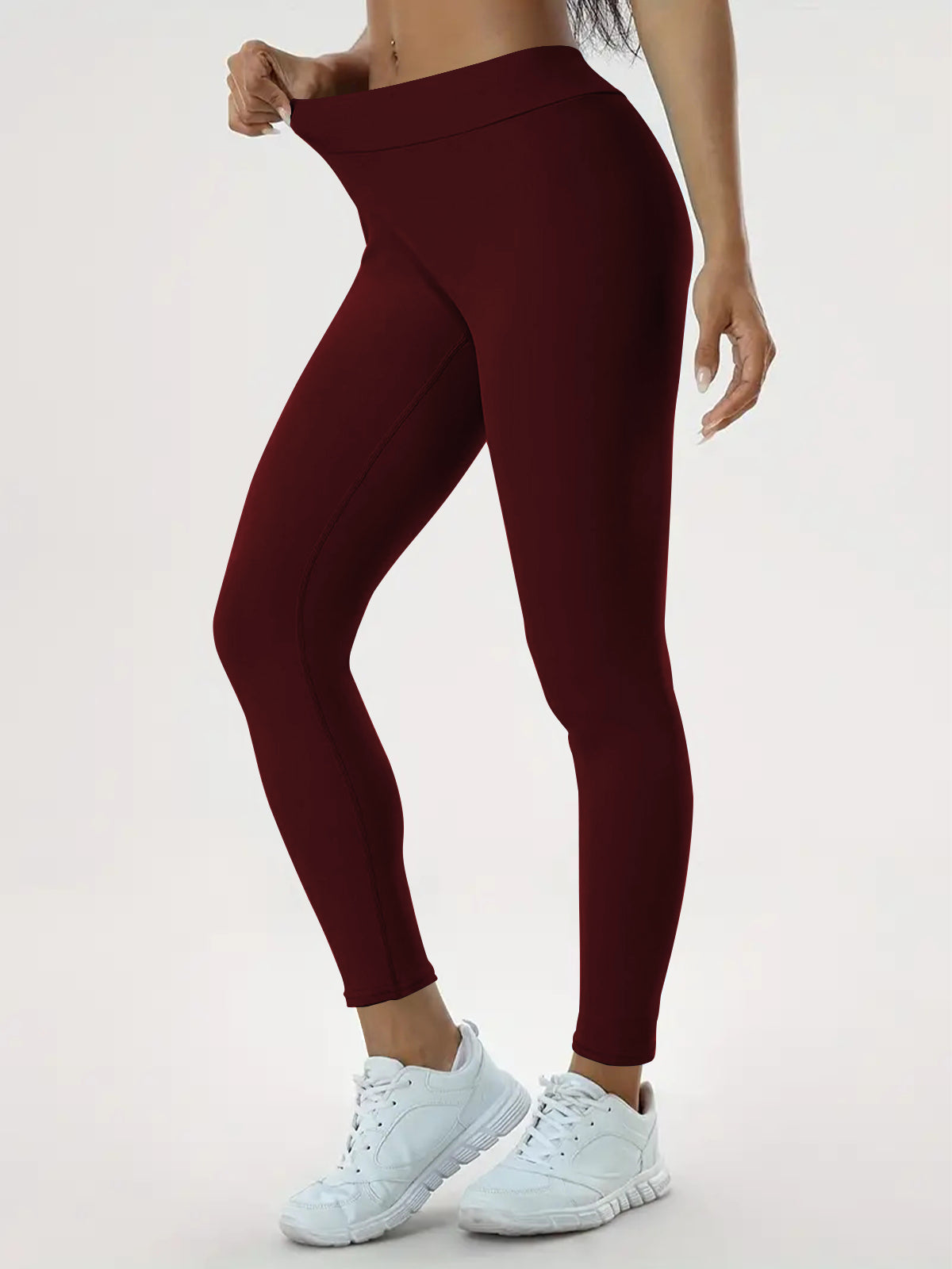 Women's Yoga Pants High Waist Lift High Elastic Tight Fitness Trousers NommL