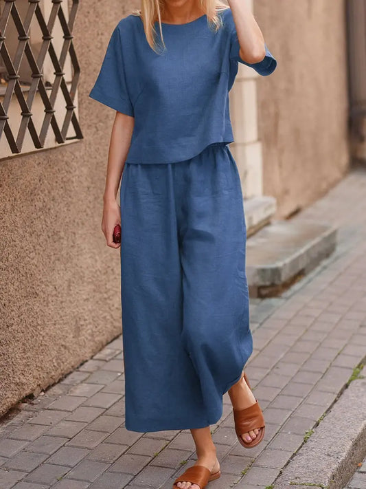 Casual Loose Solid Color Suit NommL