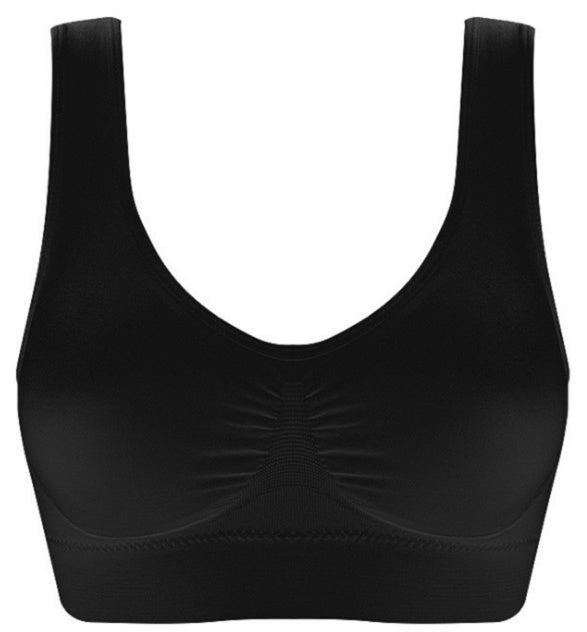 Women Yoga Tank Tops  Sports Bra Workout Fitness Running Crop Top NommL