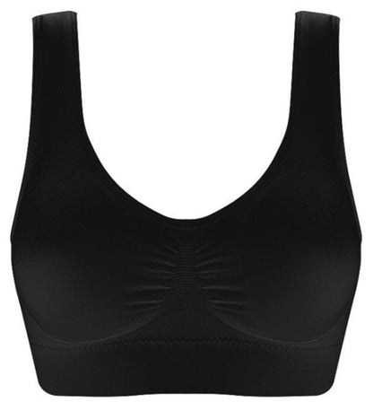 Women Yoga Tank Tops  Sports Bra Workout Fitness Running Crop Top NommL