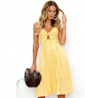 Women Summer Dresses Sleeveless Backless Strap Long Close-fitting Sheath Female Party Evening Dresses Vestidos NommL