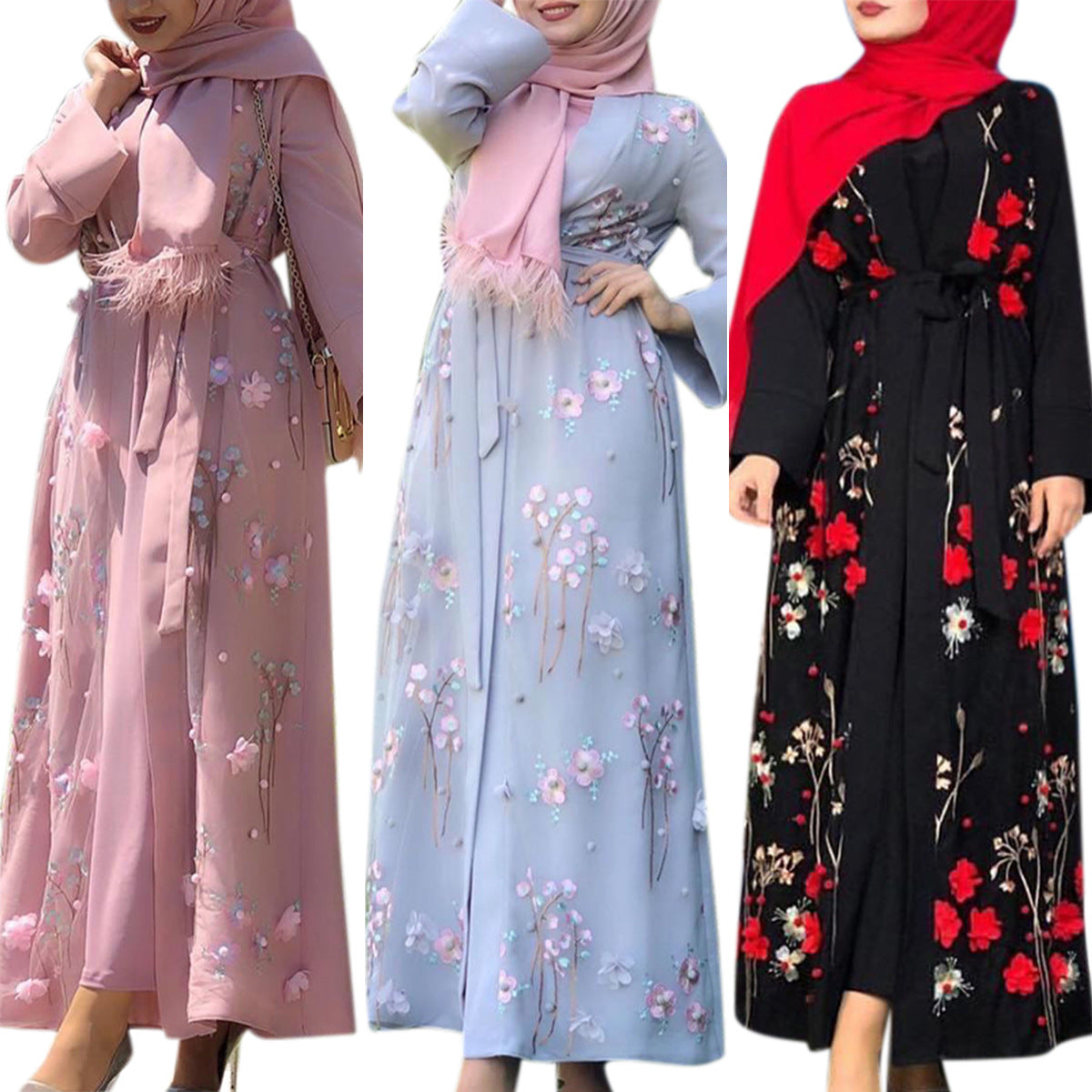 European And American Women's Clothing Muslim Women's Clothing Muslim Long Skirts NommL