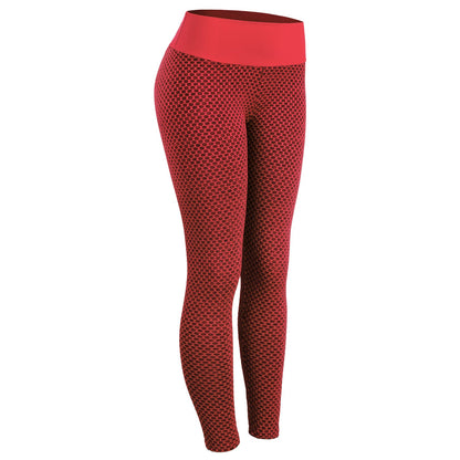 Plaid Leggings Fitness Yoga Pants Women's Seamless High Waist Breathable Gym Leggings NommL