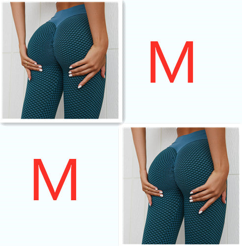 Plaid Leggings Fitness Yoga Pants Women's Seamless High Waist Breathable Gym Leggings NommL