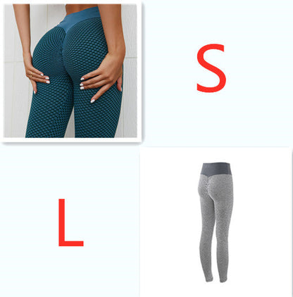 Plaid Leggings Fitness Yoga Pants Women's Seamless High Waist Breathable Gym Leggings NommL