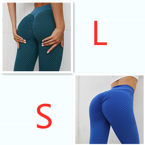 Plaid Leggings Fitness Yoga Pants Women's Seamless High Waist Breathable Gym Leggings NommL