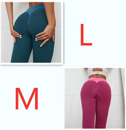 Plaid Leggings Fitness Yoga Pants Women's Seamless High Waist Breathable Gym Leggings NommL