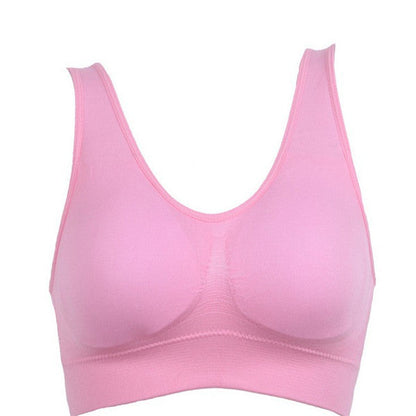 Women Yoga Tank Tops  Sports Bra Workout Fitness Running Crop Top NommL