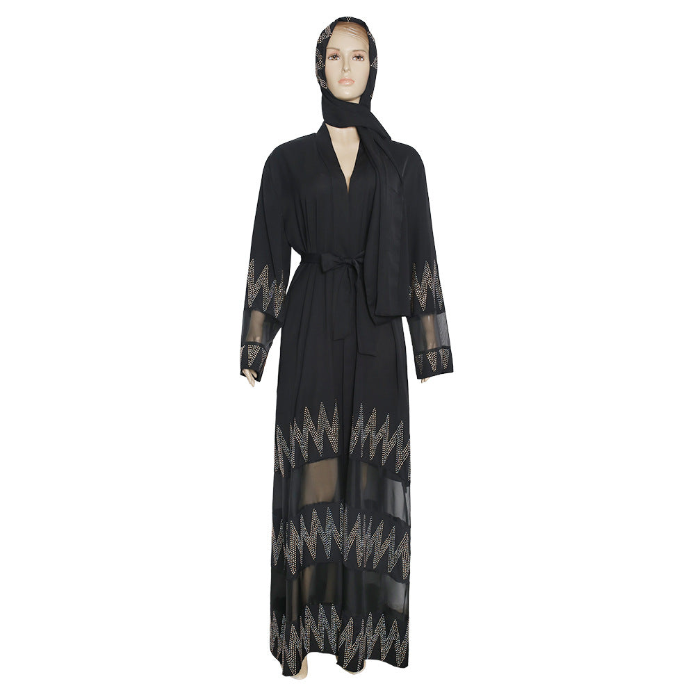 Women's clothing Muslim black robe NommL