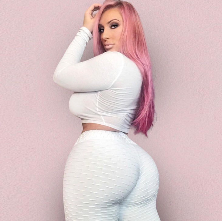 Booty Lifting Anti Cellulite Scrunch Leggings Without Pocket NommL