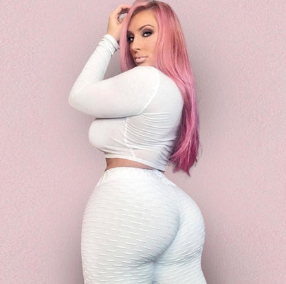 Booty Lifting Anti Cellulite Scrunch Leggings Without Pocket NommL