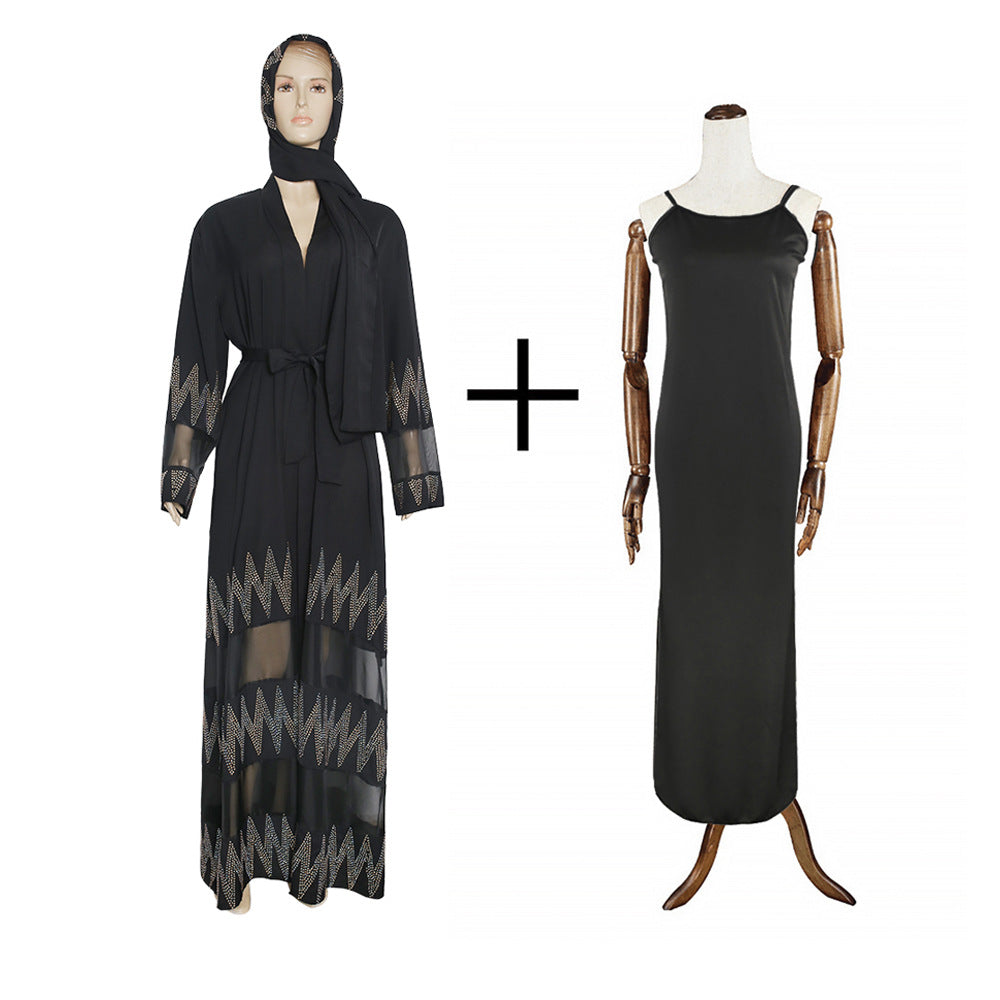 Women's clothing Muslim black robe NommL