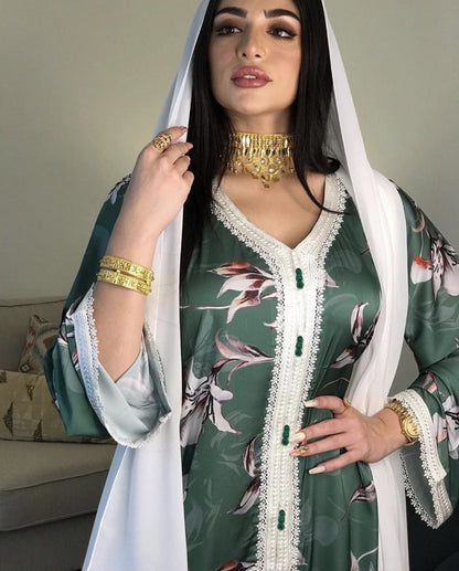 Southeast Asia Malaysia Muslim Women's Clothing Dress NommL