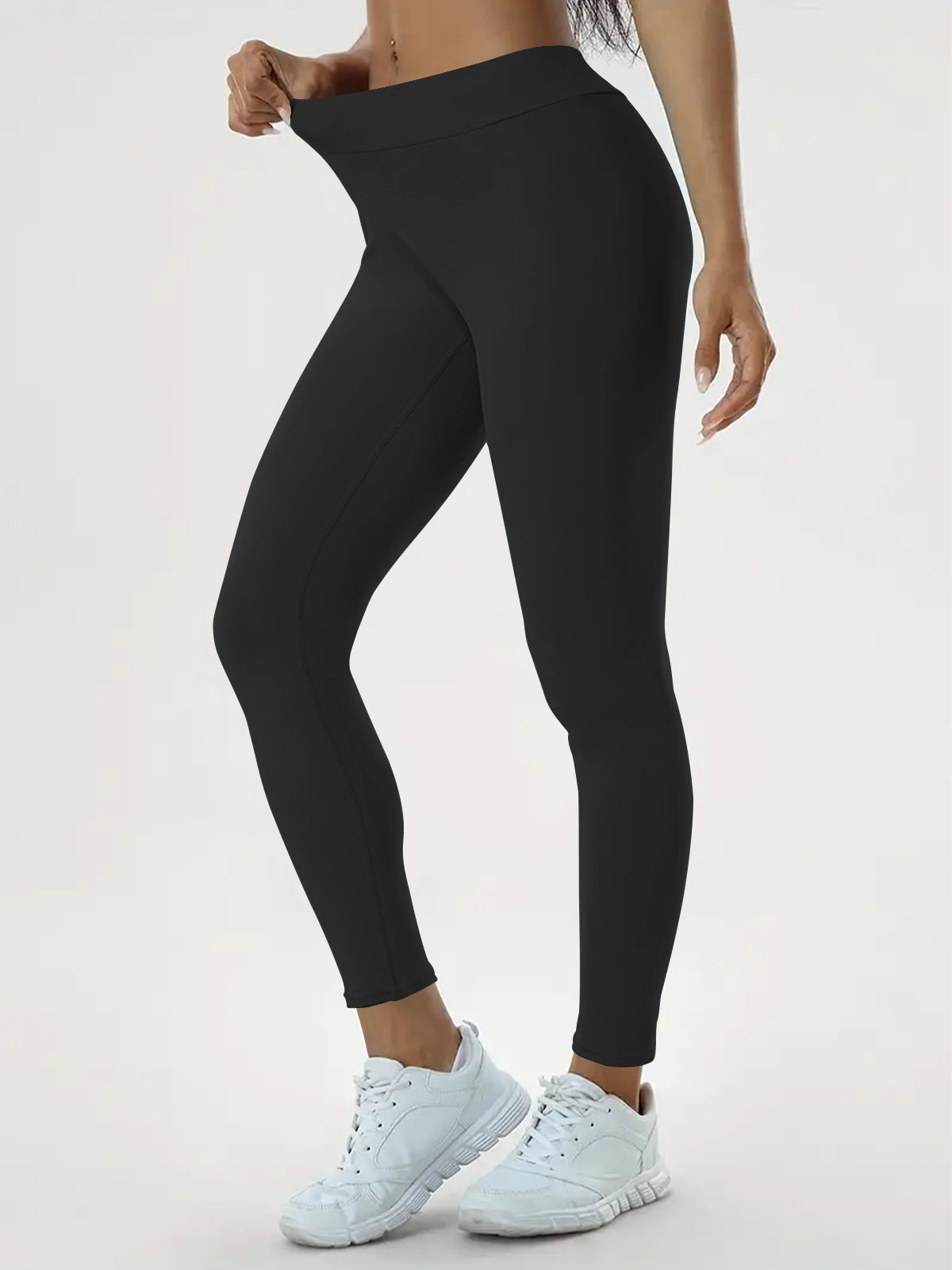 Women's Yoga Pants High Waist Lift High Elastic Tight Fitness Trousers NommL