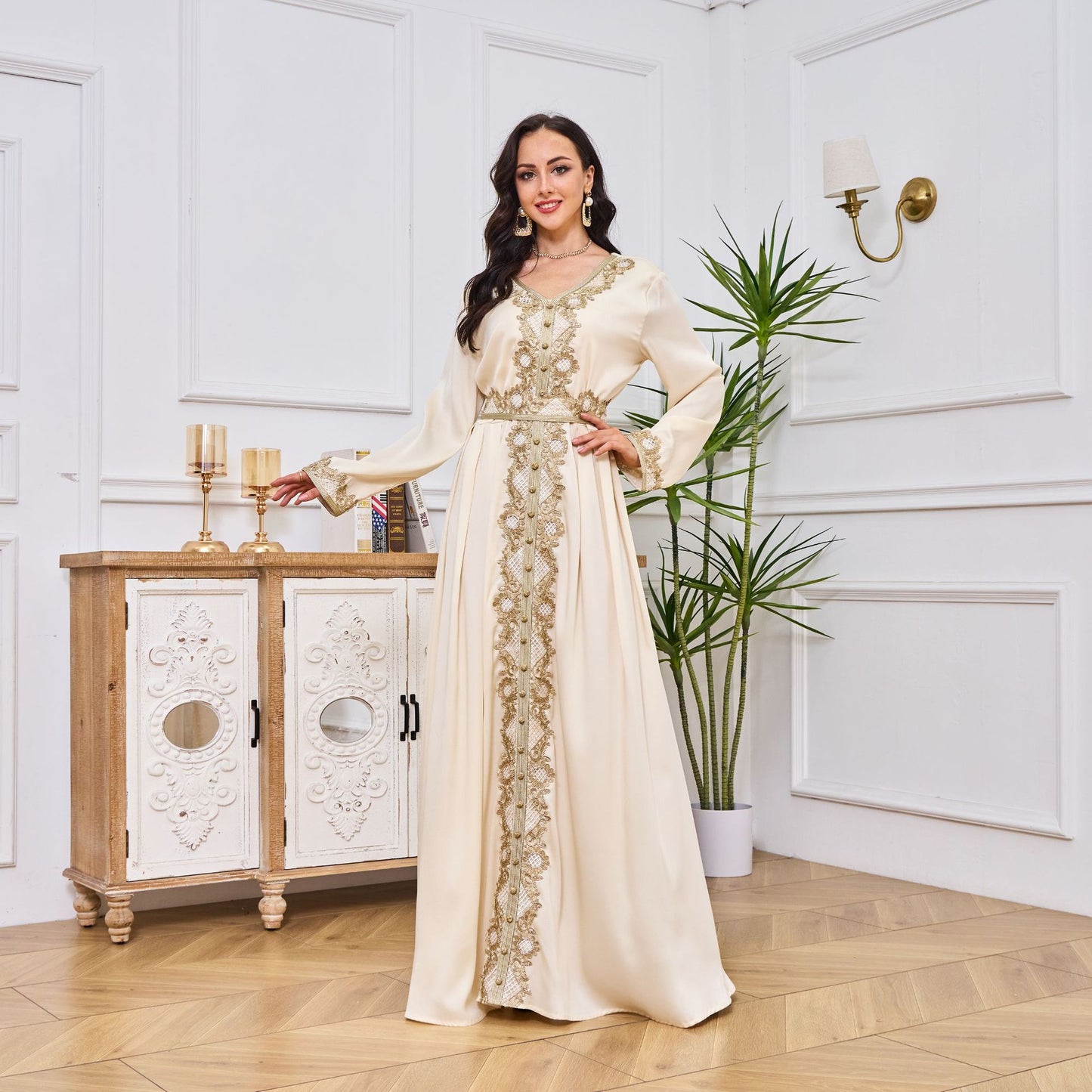 Arab Muslim Robe Women's Clothing NommL