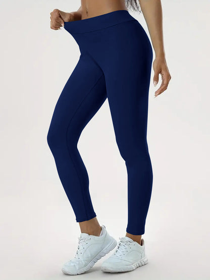 Women's Yoga Pants High Waist Lift High Elastic Tight Fitness Trousers NommL
