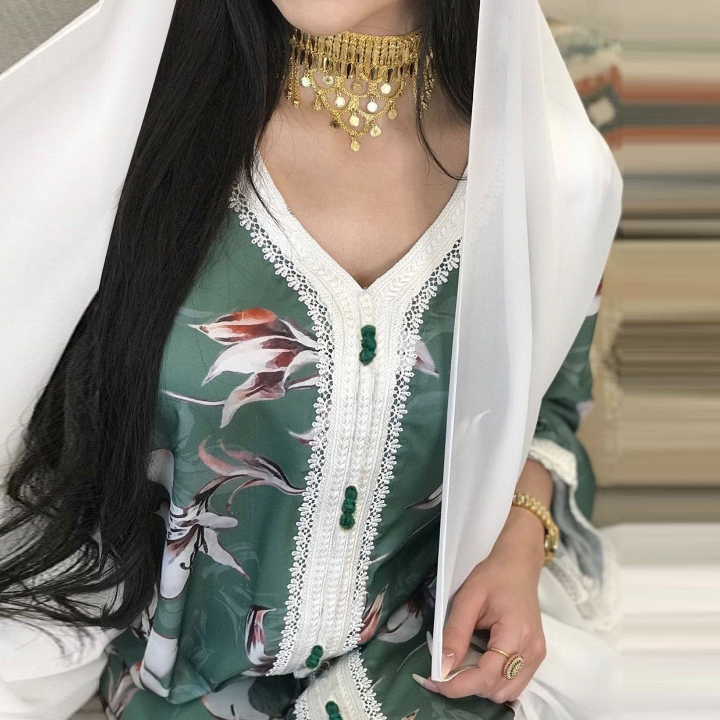 Southeast Asia Malaysia Muslim Women's Clothing Dress NommL