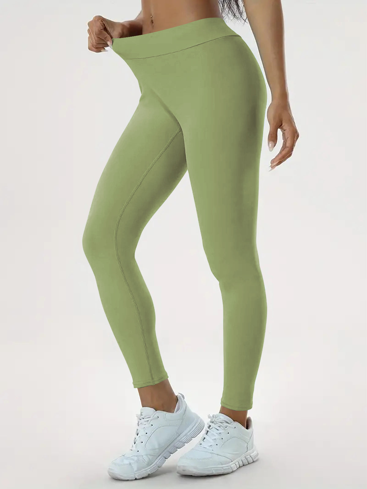 Women's Yoga Pants High Waist Lift High Elastic Tight Fitness Trousers NommL