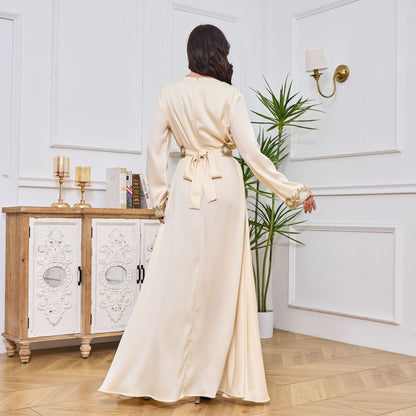 Arab Muslim Robe Women's Clothing NommL