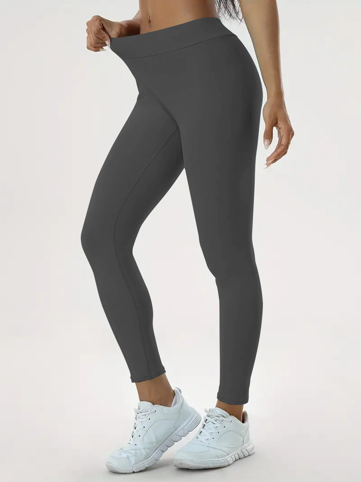 Women's Yoga Pants High Waist Lift High Elastic Tight Fitness Trousers NommL